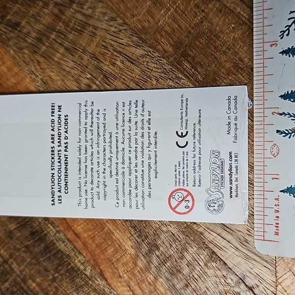 Vintage SandyLion lady bugs sticker sheet sealed - Picture 6 of 7